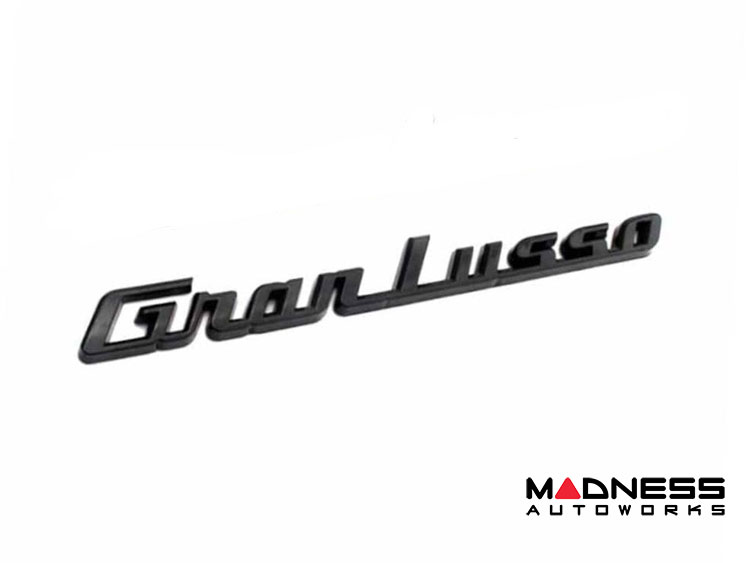 Maserati Custom Emblem - GranLusso - Gloss Black Finish