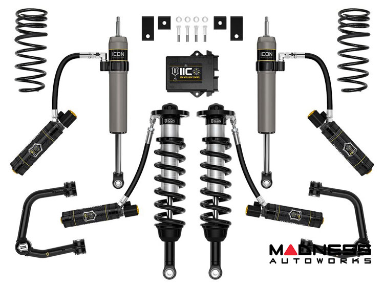Toyota Sequoia 4WD Suspension System - Stage 11 - 2.5 VS RR CDEV Coilover - Tubular UCA