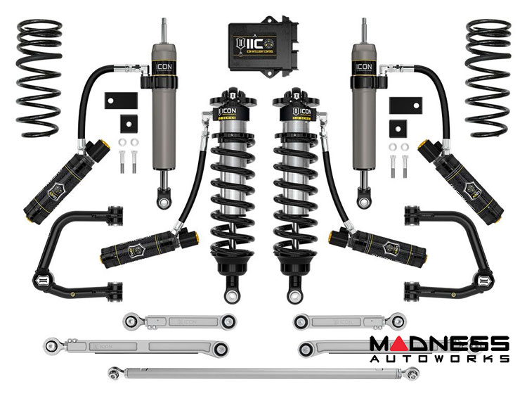 Toyota Sequoia 4WD Suspension System - Stage 3 - 3.0 VS RR CDEV Coilover - Tubular UCA