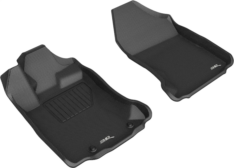 Subaru Legacy Floor Mats - Front - 3D MAXpider - Kagu Series - Black - `20-`21