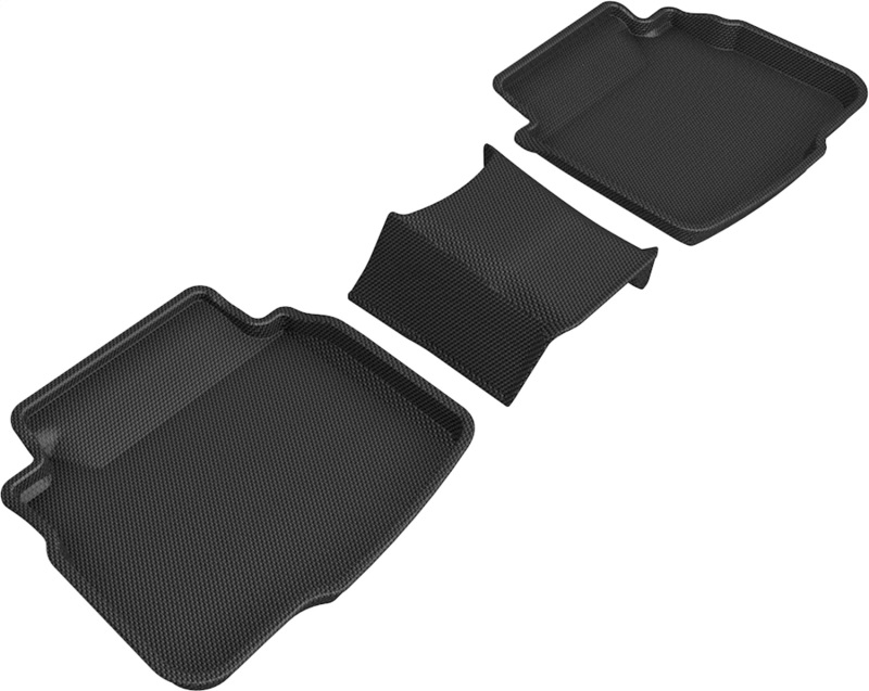 Subaru Legacy Floor Mat - 2nd Row - 3D MAXpider - KAGU Series - Black - `20-`22