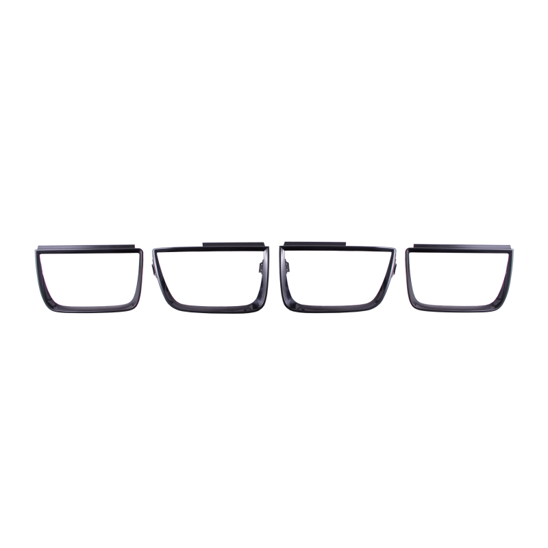 Chevrolet Camaro Tail Light Bezel - ANZO - 4pc - Gloss Black - `10-`13