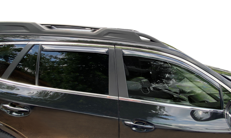 Subaru Outback Wind Deflectors - AVS - In-Channel - Dark Smoke - `20-`22