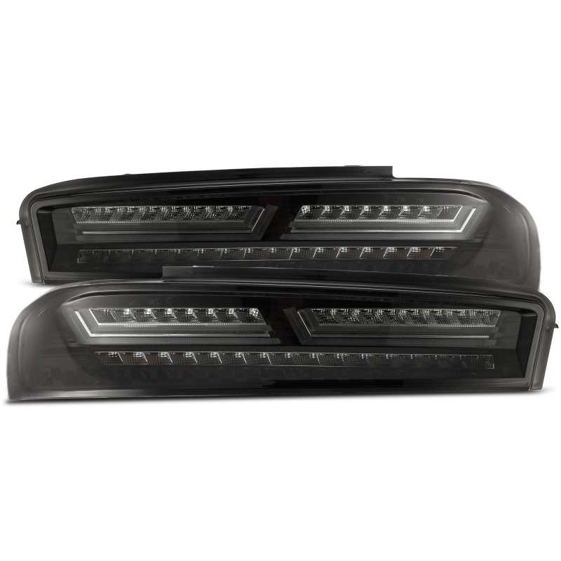 Chevrolet Camaro Tail Lights - AlphaRex - PRO-Series - Jet Black - `16-`18