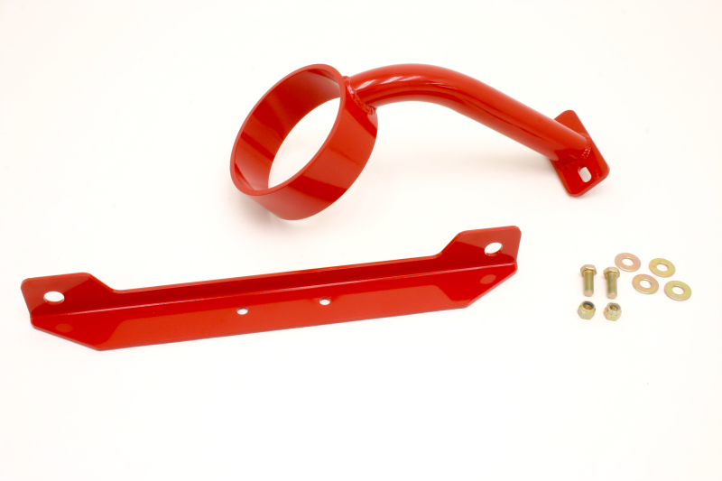 Ford Mustang Driveshaft Safety Loop - Front - BMR Suspension - DSL010 - Red - `05-`10