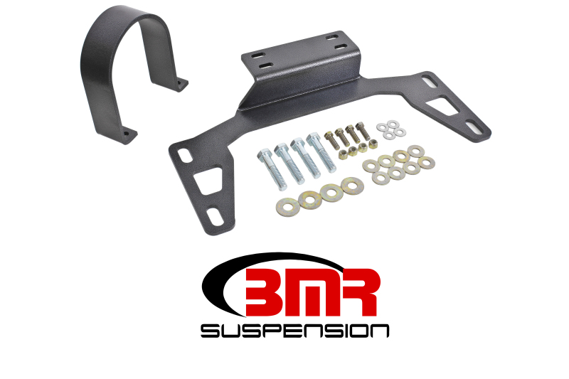 Ford Mustang Driveshaft Safety Loop - Front - BMR Suspension - DSL017 - Black Hammertone - 2011