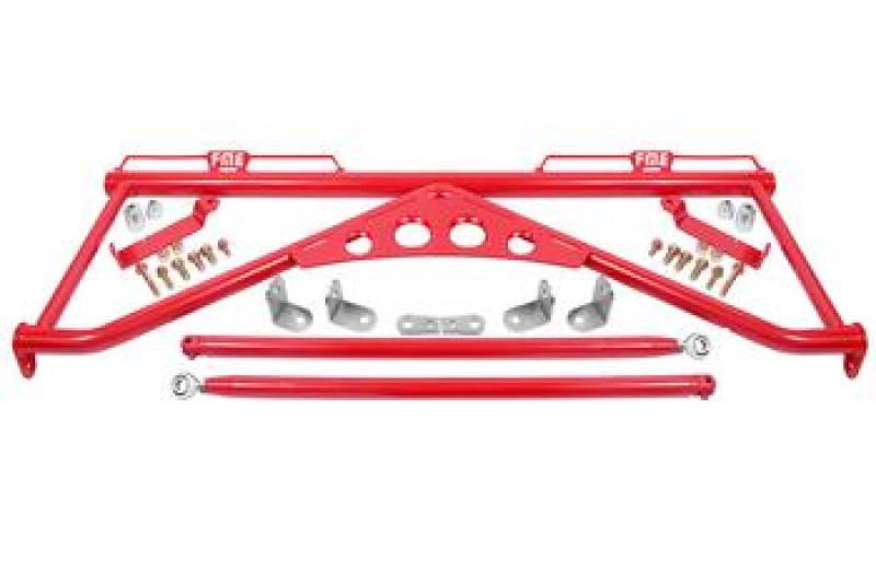 Ford Mustang Harness Bars - BMR Suspension - HB760 - Red - `15-`23