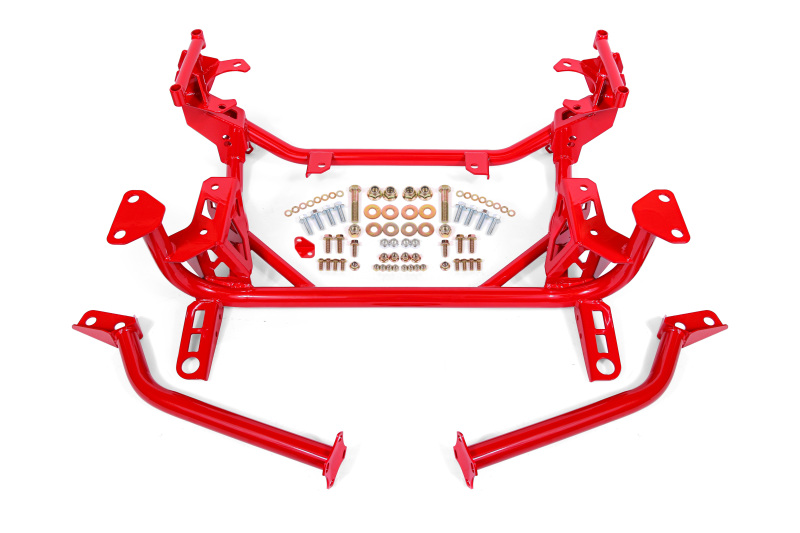 Ford Mustang K-Member - BMR Suspension - Street Version (DOM) - Red - `15-`23