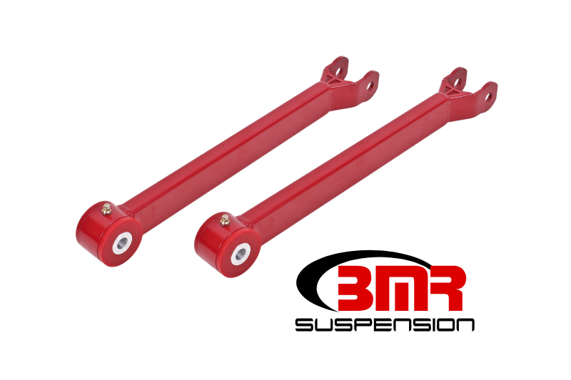 Dodge Challenger Trailing Arms - Lower - BMR Suspension - Non-Adjustable, Polyurethane - Red - `08-`19