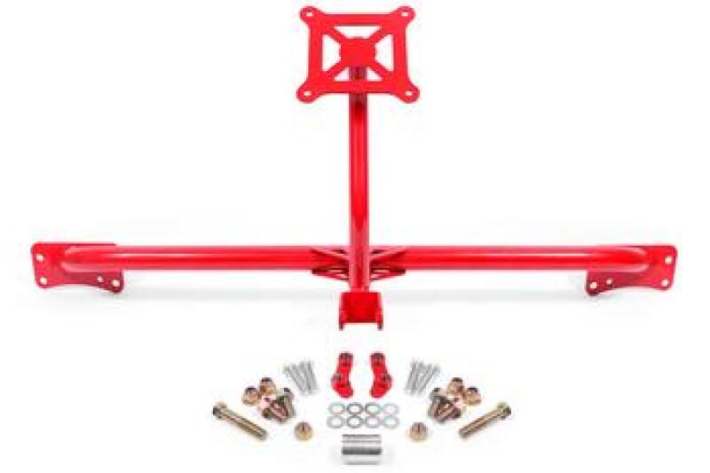 Ford Mustang Parachute Mount - BMR Suspension - Bolt-On - Red - `15-`19