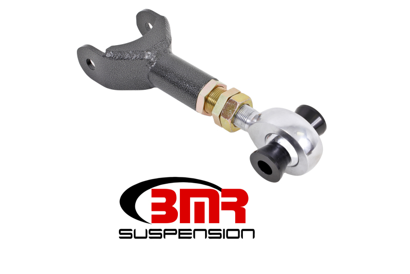 Ford Mustang Control Arm - Upper - BMR Suspension - On-Car Adjustable Rod Ends - Black Hammertone - `11-`14