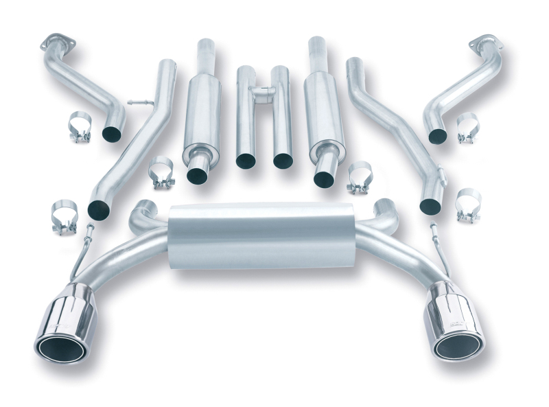 Nissan 350Z Performance Exhaust - Borla - True Dual Cat-Back - `03-`08