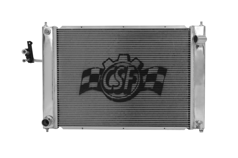 Nissan 370Z Aluminum Radiator - CSF - Triple-Pass, 2-Row, Exclusive B-Tube Technology - Smooth Satin Finish - `08-`17