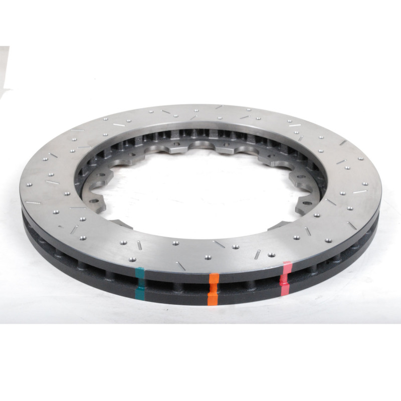 Chevrolet Corvette Z06 Brake Rotor (1) - Front - DBA - 5000 Series Drilled and Slotted - `06-`12