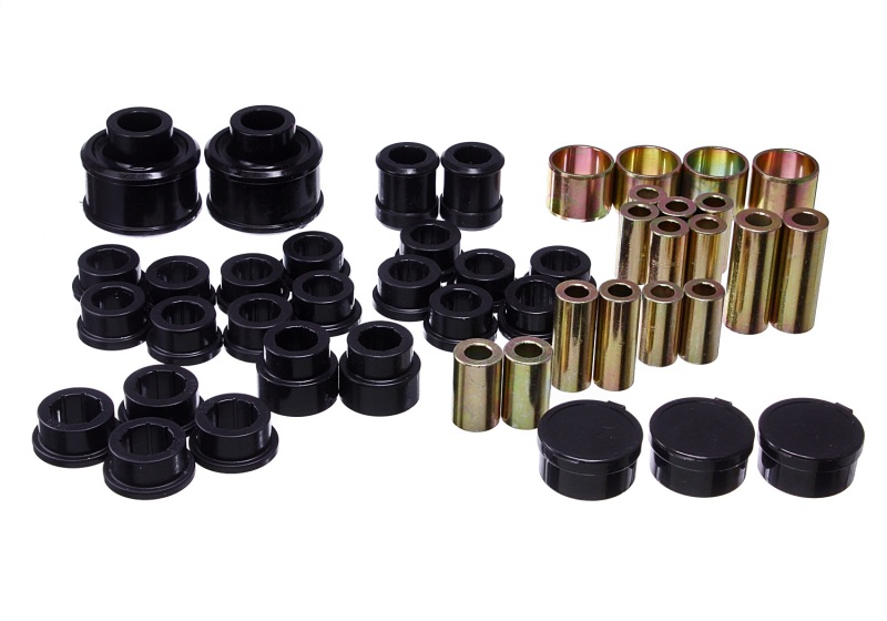 Subaru Legacy Control Arm Bushing Set - Rear - Energy Suspension - Hyper-Flex - Black - `05-`09