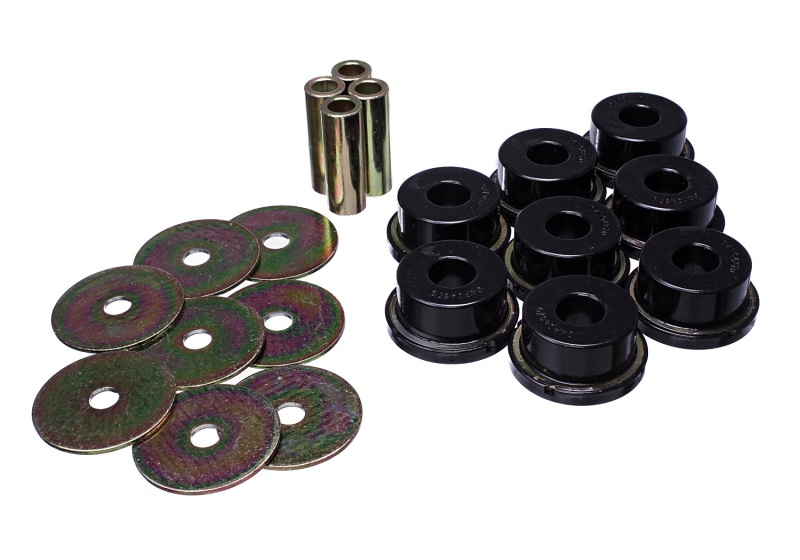 Subaru Legacy Suspension Subframe Bushing Kit - Rear - Energy Suspension - Performance Polyurethane - Black - `05-`09