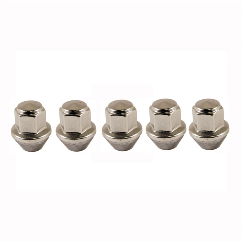 Ford Mustang Lug Nut Kit - Ford Racing - Silver - `15-`16