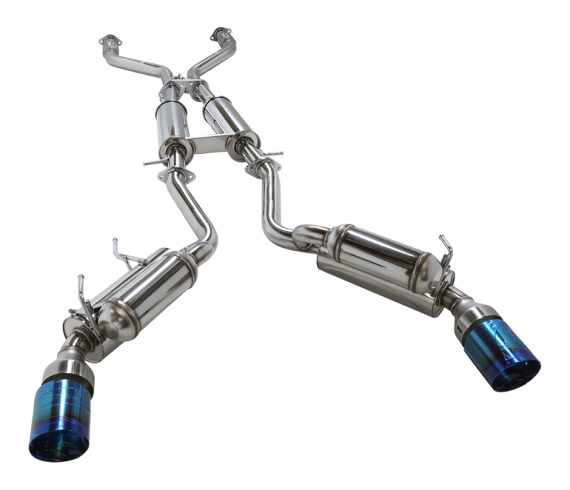 Nissan 370z Performance Exhaust - HKS - Full Dual Hi-Power Ti. Tip Catback - `09-`21