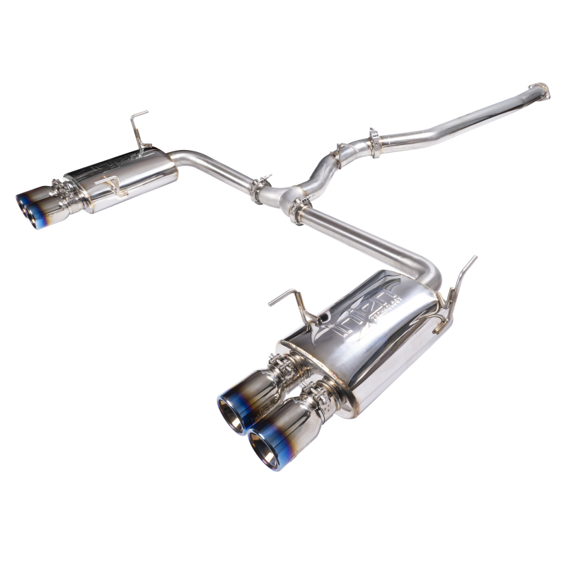 Subaru WRX Performance Exhaust - Injen - Cat Back - Burnt Titanium - `15-`21