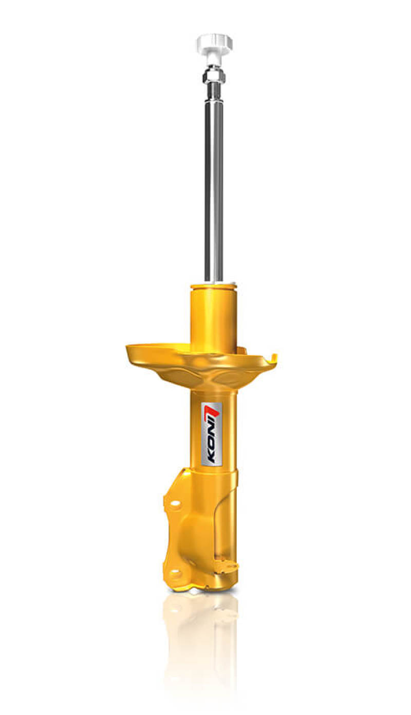 Subaru WRX Shock Absorber - Front Right - KONI - Sport (Yellow); Twin-Tube Hydraulic; Externally Adjustable; Hydraulic; McPherson Strut - Yellow - `15-`21