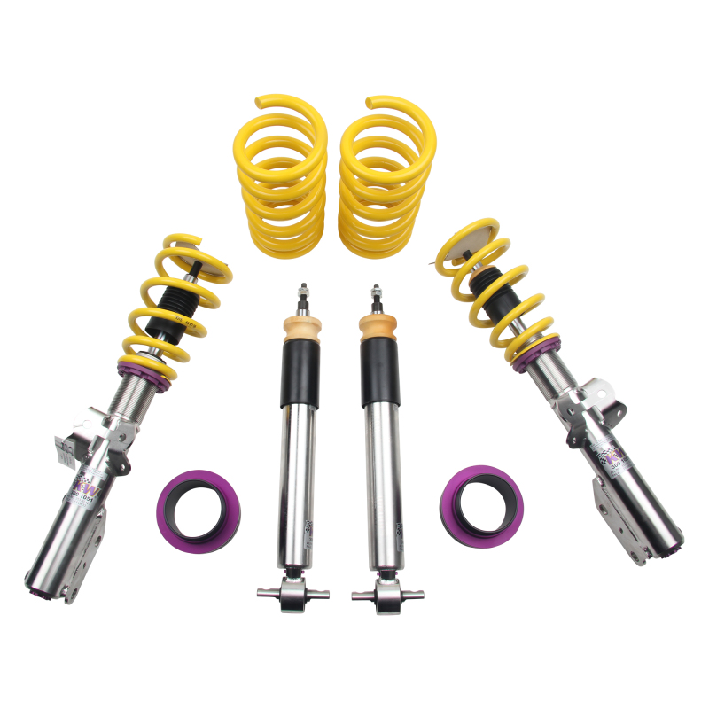 Ford Mustang Coilover Suspension Kit - KW - V3 Coilovers - `15-`17