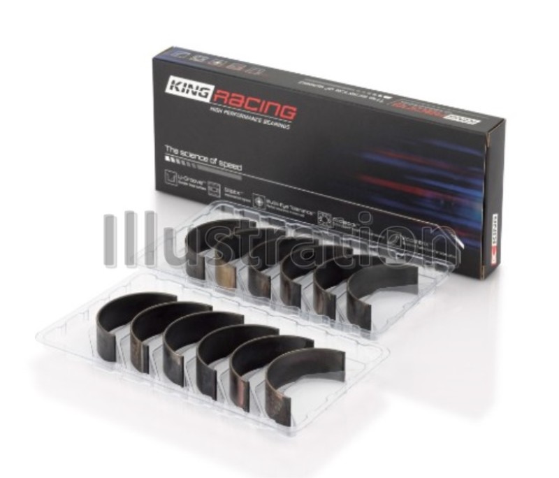 Nissan GT-R Performance Rod Bearings - King Engine Bearings - Tri-Metal - `09-`15