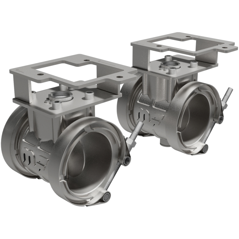 Ford Mustang Performance Exhaust - Magnaflow - Integrated V-Band Flanges - `18-`22