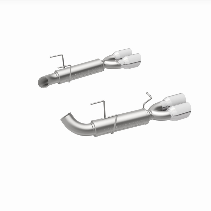 Ford Mustang Performance Exhaust - Rear - Magnaflow - Competition Series Axle-Back - Polished - `11-`12