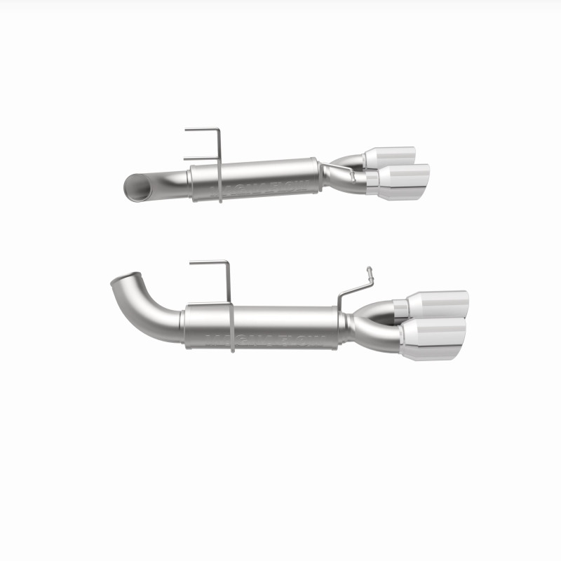 Ford Mustang Performance Exhaust - Rear - Magnaflow - Competition Series Axle-Back - Polished - `11-`12