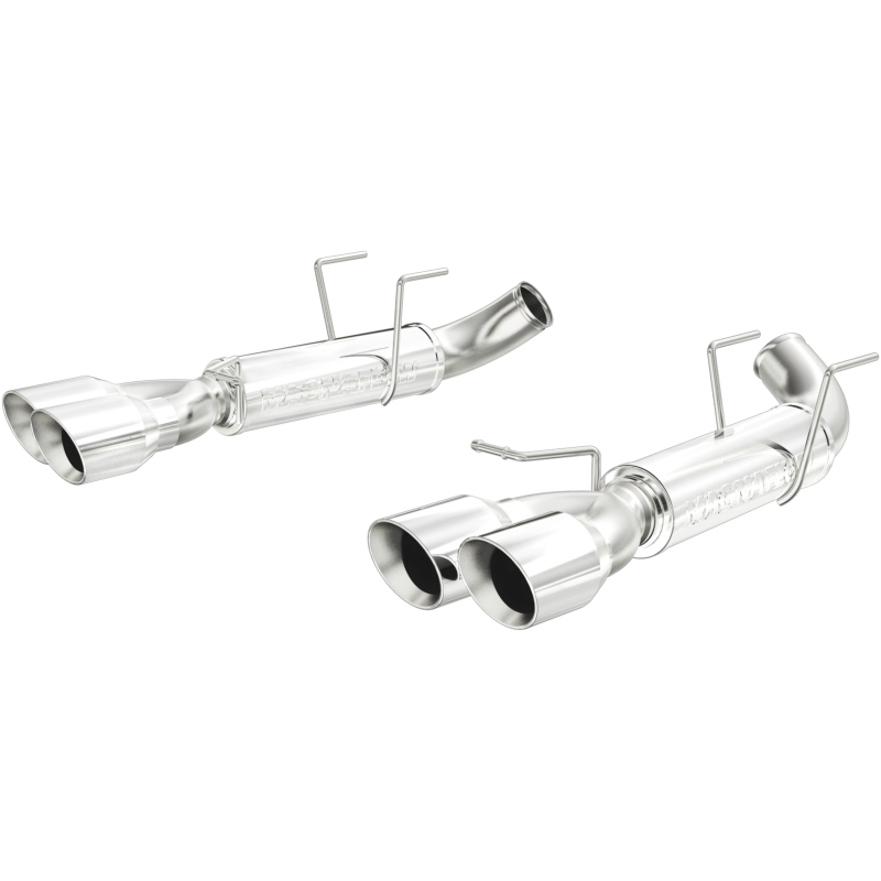 Ford Mustang Performance Exhaust - Rear - Magnaflow - Competition Series Axle-Back - Polished - `11-`12