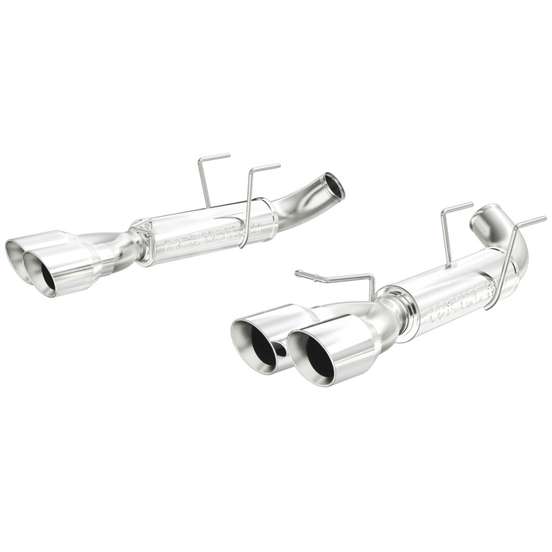 Ford Mustang Performance Exhaust - Rear - Magnaflow - Competition Series Axle-Back - Polished - `11-`12