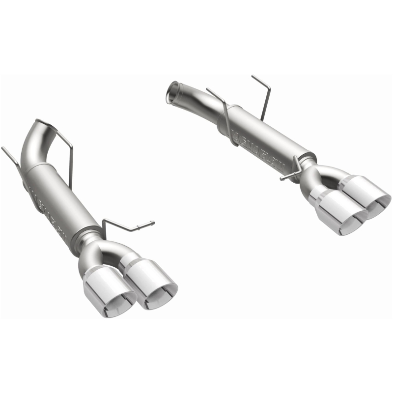 Ford Mustang Performance Exhaust - Rear - Magnaflow - Competition Series Axle-Back - Polished - `11-`12