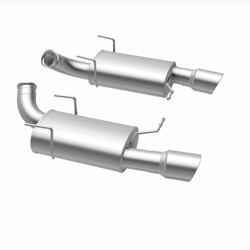 Ford Mustang Performance Exhaust - Rear - Magnaflow - Axle Back Street Series, Dual Split Rear Exit - `11-`12