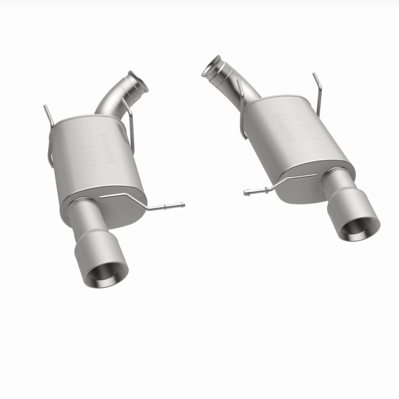 Ford Mustang Performance Exhaust - Rear - Magnaflow - Axle Back Street Series, Dual Split Rear Exit - `11-`12