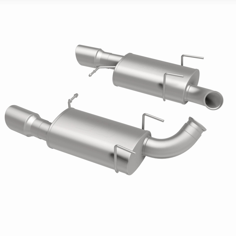 Ford Mustang Performance Exhaust - Rear - Magnaflow - Axle Back Street Series, Dual Split Rear Exit - `11-`12