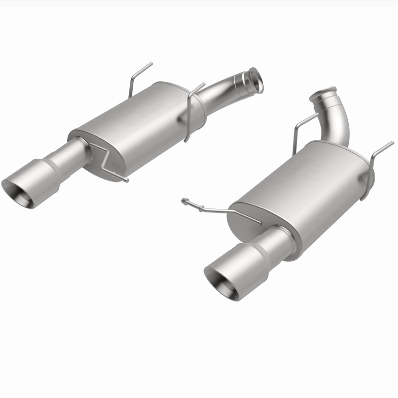 Ford Mustang Performance Exhaust - Rear - Magnaflow - Axle Back Street Series, Dual Split Rear Exit - `11-`12