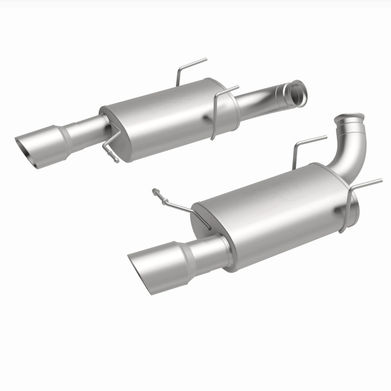 Ford Mustang Performance Exhaust - Rear - Magnaflow - Axle Back Street Series, Dual Split Rear Exit - `11-`12