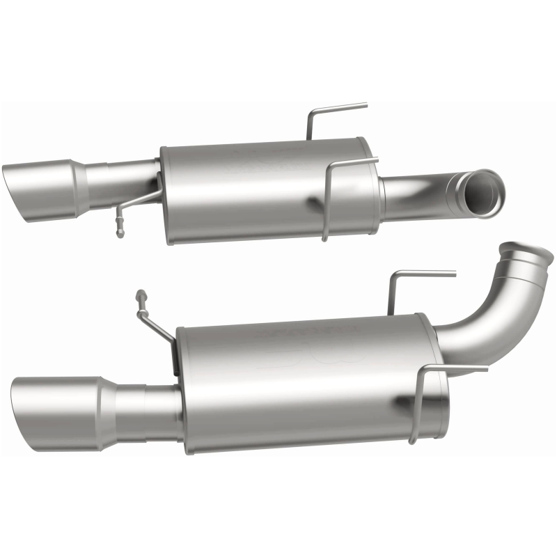 Ford Mustang Performance Exhaust - Rear - Magnaflow - Axle Back Street Series, Dual Split Rear Exit - `11-`12