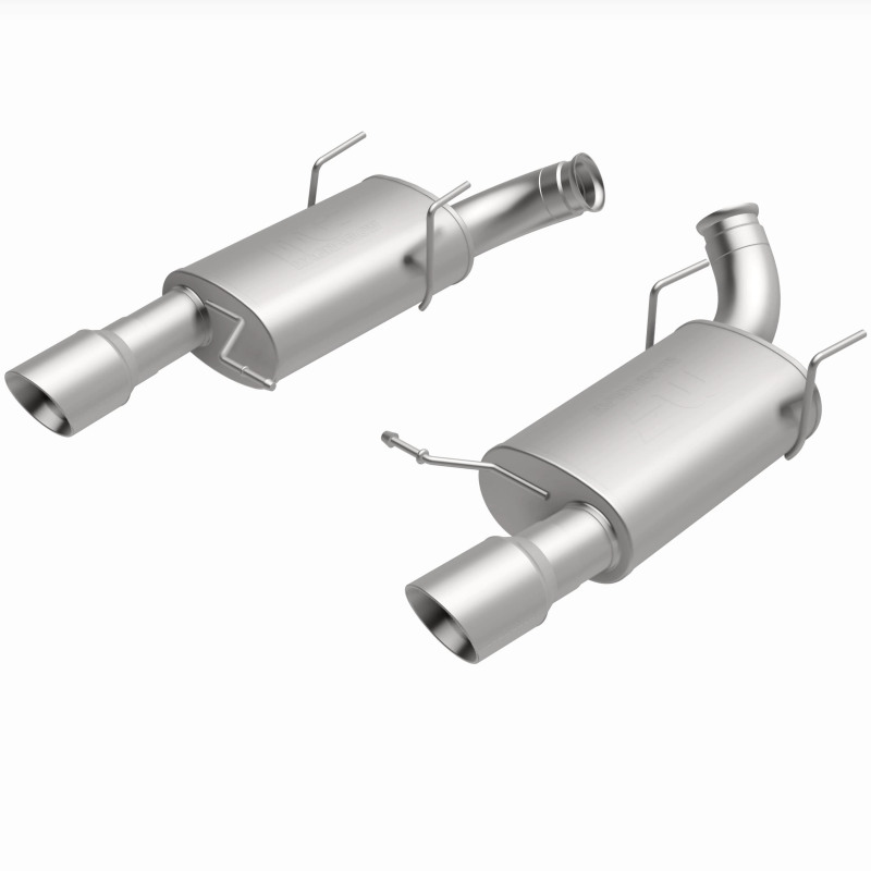 Ford Mustang Performance Exhaust - Rear - Magnaflow - Axle Back Street Series, Dual Split Rear Exit - `11-`12
