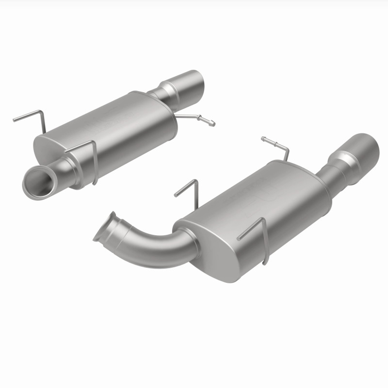 Ford Mustang Performance Exhaust - Rear - Magnaflow - Axle Back Street Series, Dual Split Rear Exit - `11-`12