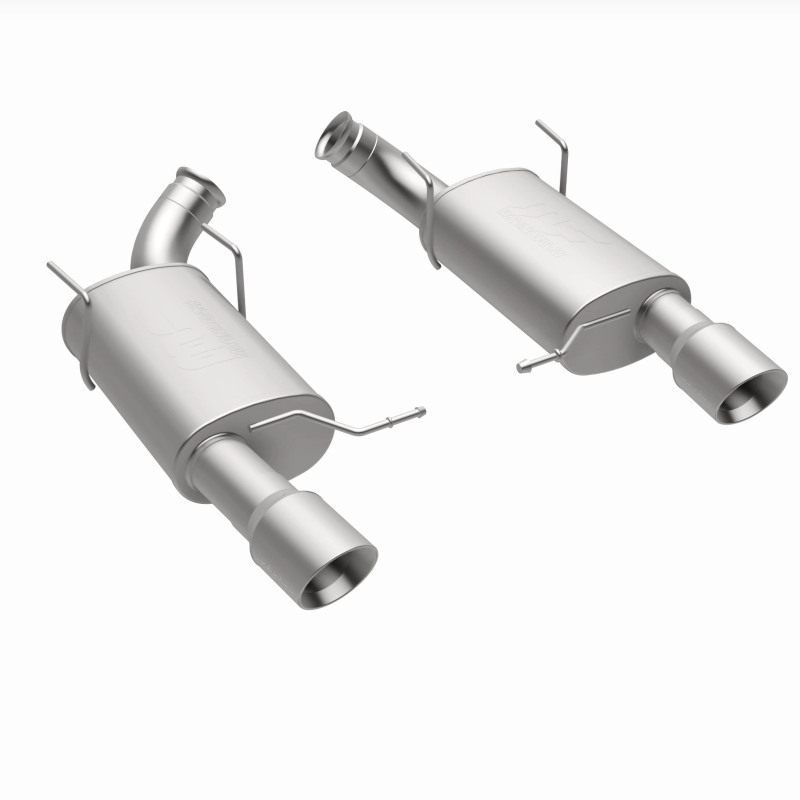 Ford Mustang Performance Exhaust - Rear - Magnaflow - Axle Back Street Series, Dual Split Rear Exit - `11-`12
