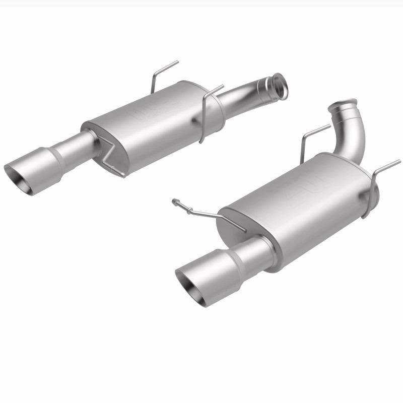 Ford Mustang Performance Exhaust - Rear - Magnaflow - Axle Back Street Series, Dual Split Rear Exit - `11-`12