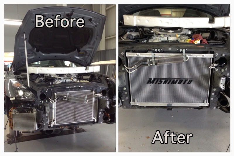 Nissan GT-R Radiator - Mishimoto - Performance Aluminum - `09-`13