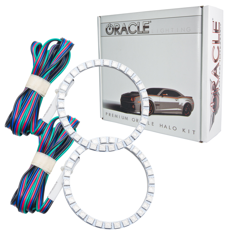 Dodge Challenger Fog Halo Kit - ORACLE Lighting - LED, No Controller - ColorSHIFT - `08-`14