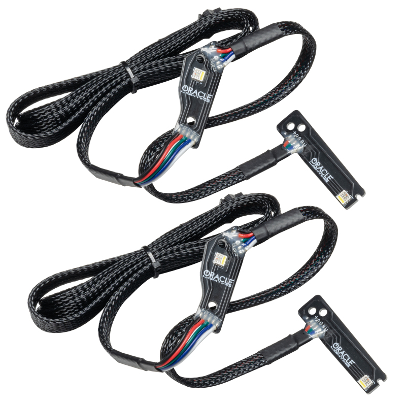 Nissan GT-R Headlight DRL Kit - ORACLE Lighting - ColorSHIFT RGB+W (Lightning Bolt) - `15-`21