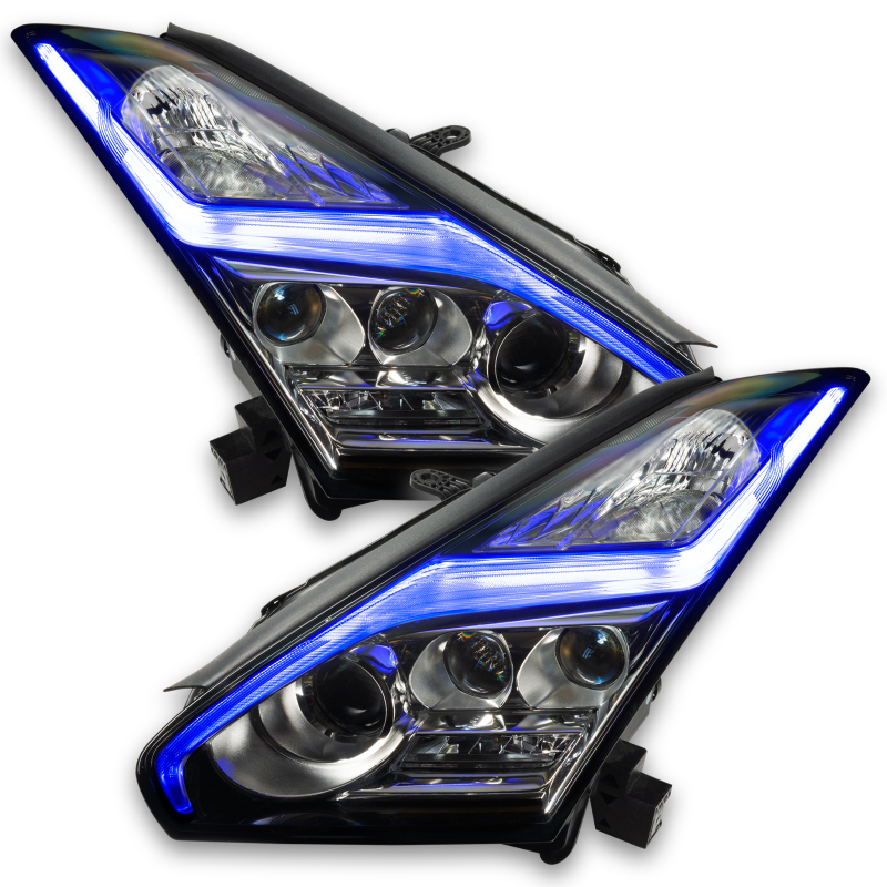 Nissan GT-R Headlight DRL Kit - ORACLE Lighting - ColorSHIFT RGB+W (Lightning Bolt) - `15-`21