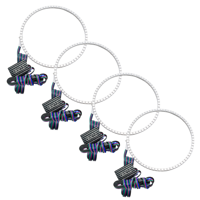 Chrysler 300C Headlight Halo Kit - ORACLE Lighting - ColorSHIFT w/o Controller - `05-`10