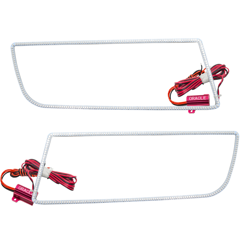 Chevrolet Camaro Non-RS Headlight Halo Kit - ORACLE Lighting - Square Style - White - `14-`15