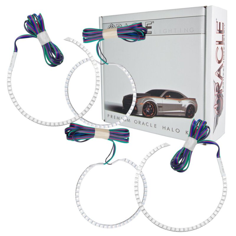 Dodge Challenger Headlight Halo Kit - ORACLE Lighting - ColorSHIFT w/ BC1 Controller - `15-`21