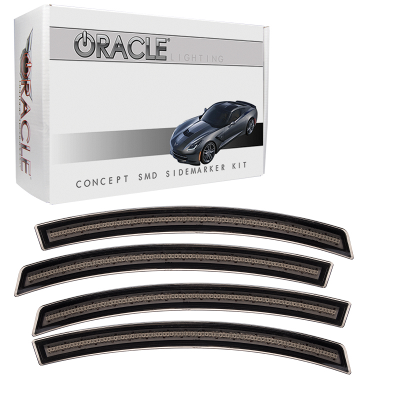 Chevrolet Corvette C7 Sidemarker Kit - ORACLE Lighting - Concept - Tinted - `14-`19